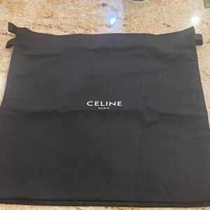 CELINE BLACK DUST BAG.